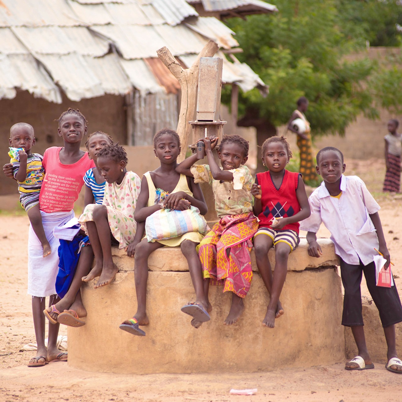 Drinking well project in Kenya